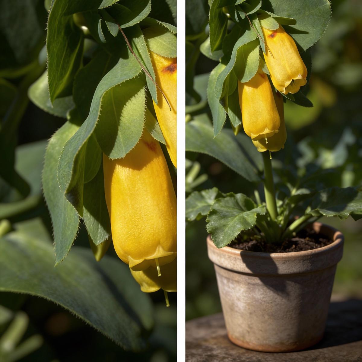 Yellow Cerinthe Flower Seeds for Easy Spring Planting