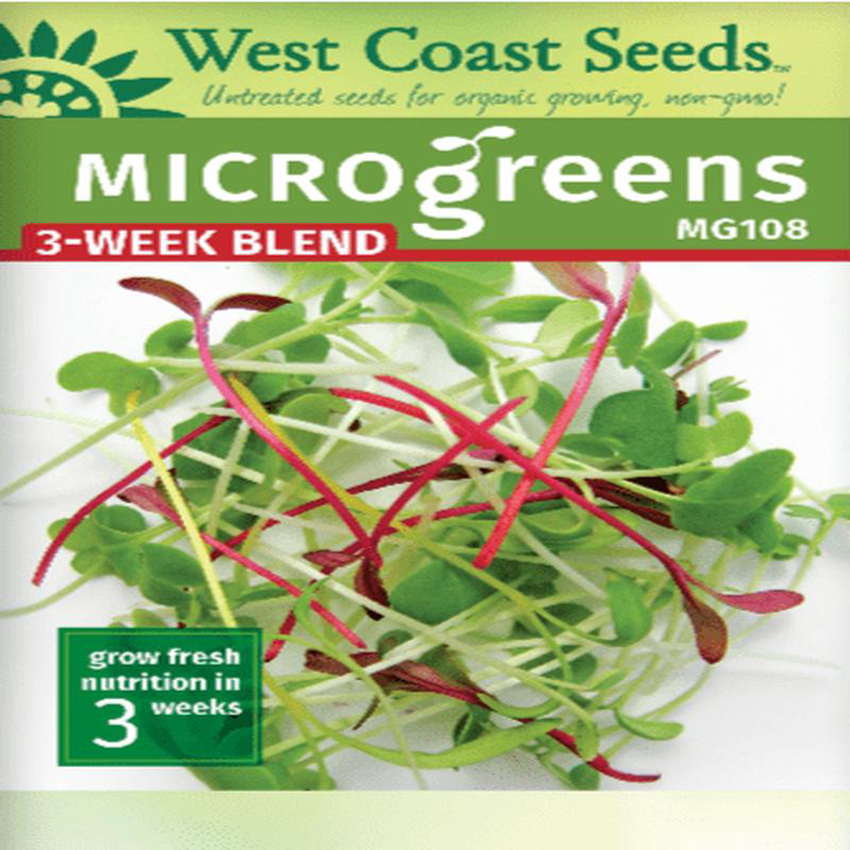 Microgreen Three Week Blend 8211 West Coast Seeds