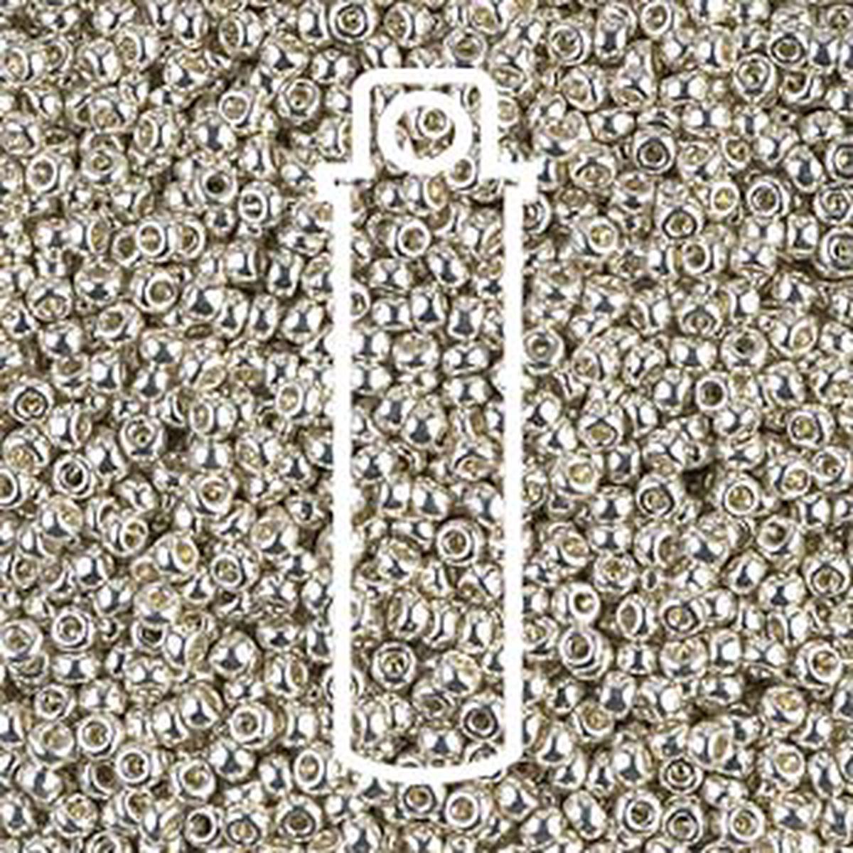 15/0 ROUND MIYUKI (Galvanized Silver) -APX 8.2GM