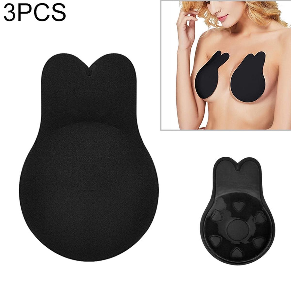 1 Pair Breast Lift Tape Intimates Sexy Underwear Accessories Reusable Silicone Push Up Breast Nipple Cover Invisible Adhesive Bra(CD Size (diameter: 11cm))
