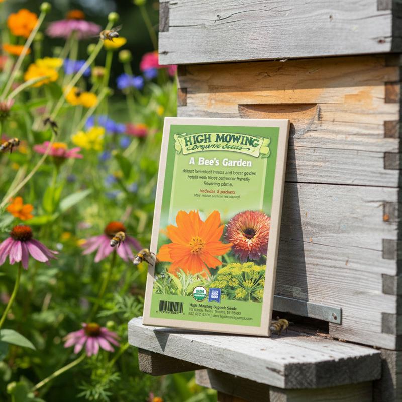 A Bee's Garden 5 Seed Packets (Organic)