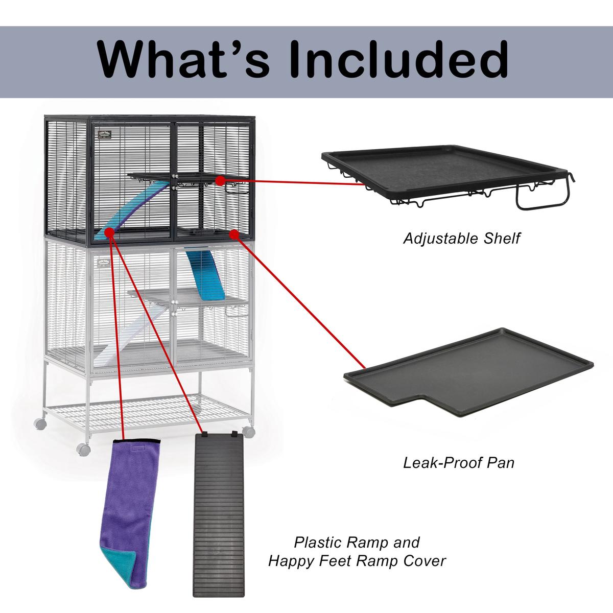 MIDWEST Critter Nation Add-On Unit, Single/ Double