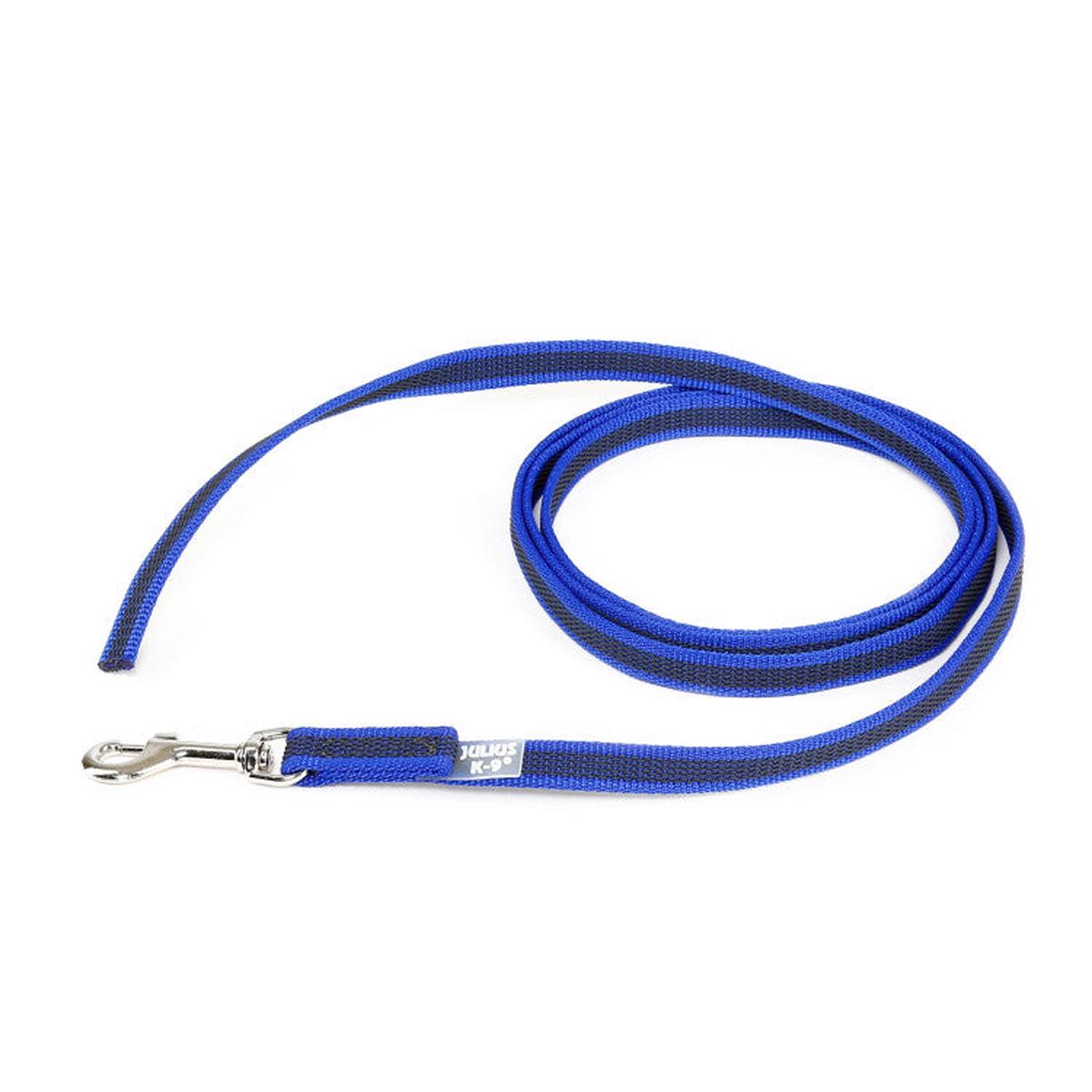 Color & Gray With Handle Leash Blue-Gray Width 2 cm & Length 2 m