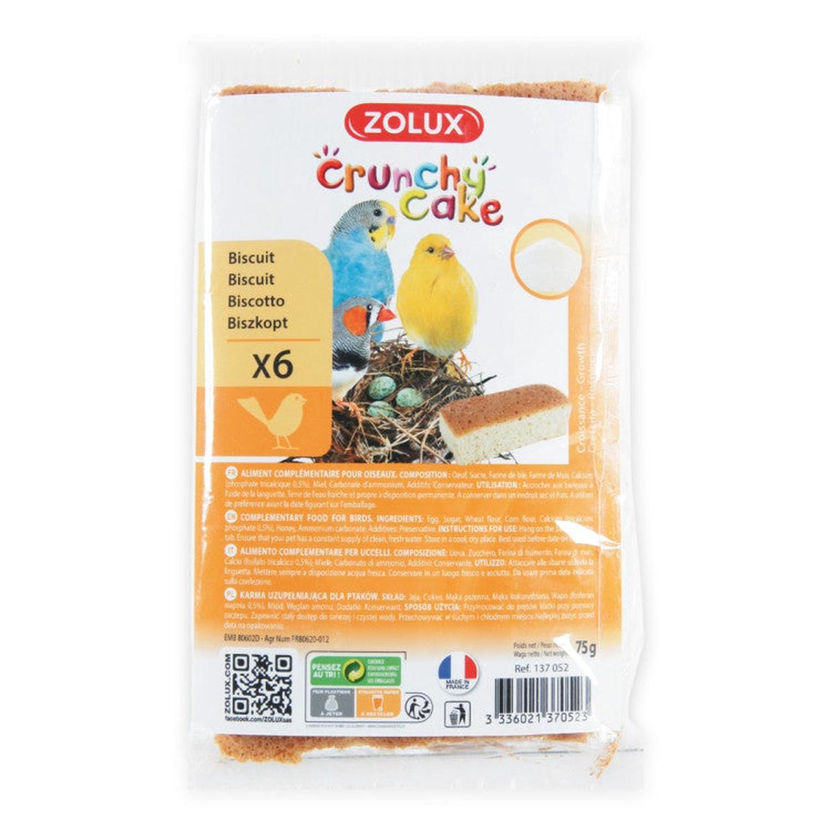 Crunchy Cake Growth Biscuits 6/pk