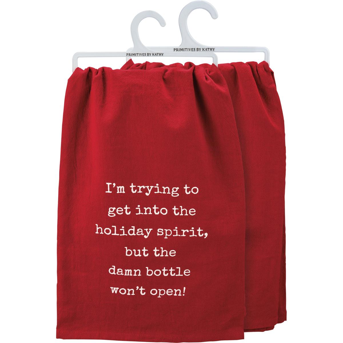 Primitives by Kathy Get Into The Holiday Spirit Kitchen Towel - 28