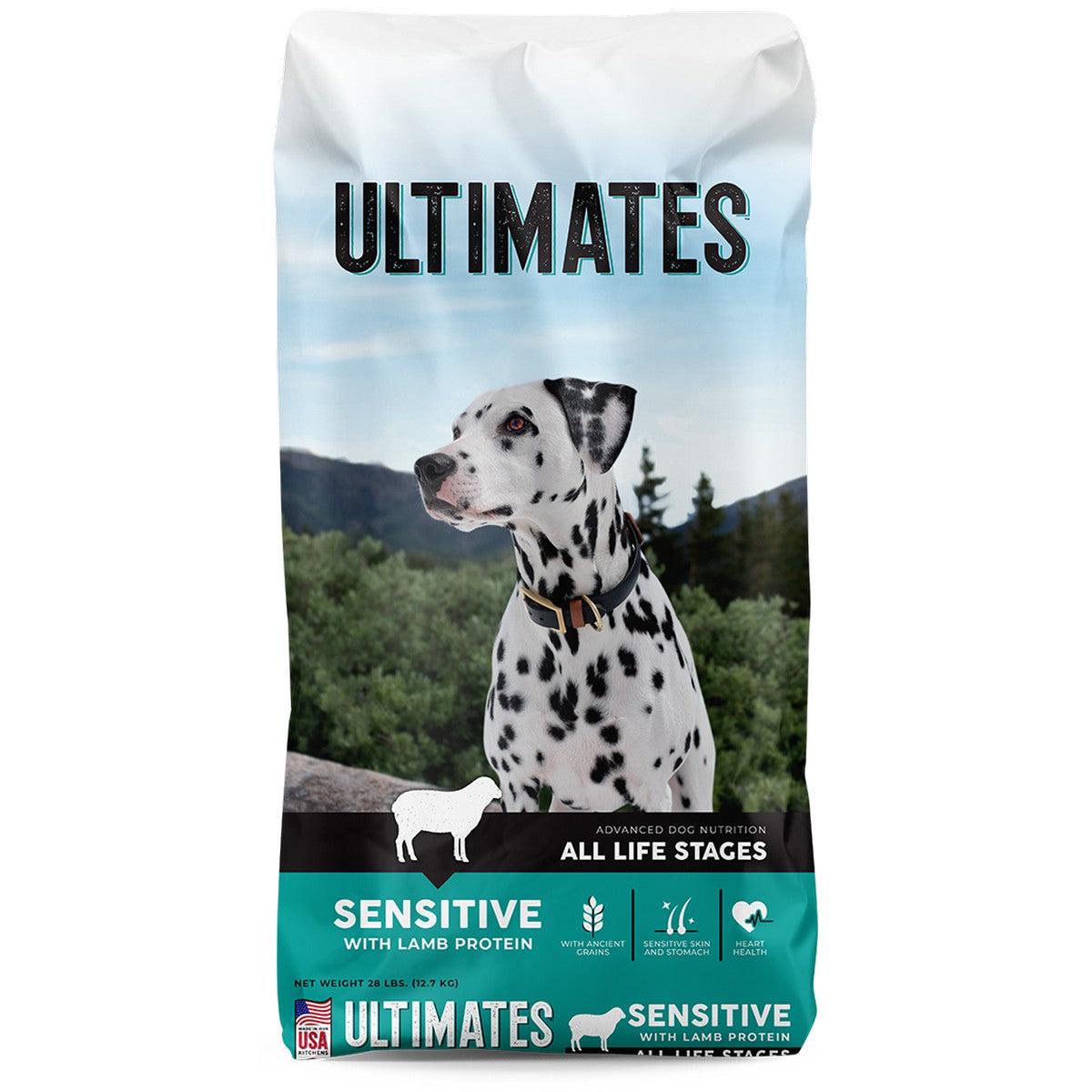 Ultimates Sensitive Skin & Stomach Dry Dog Food - Lamb - 5lb Bag