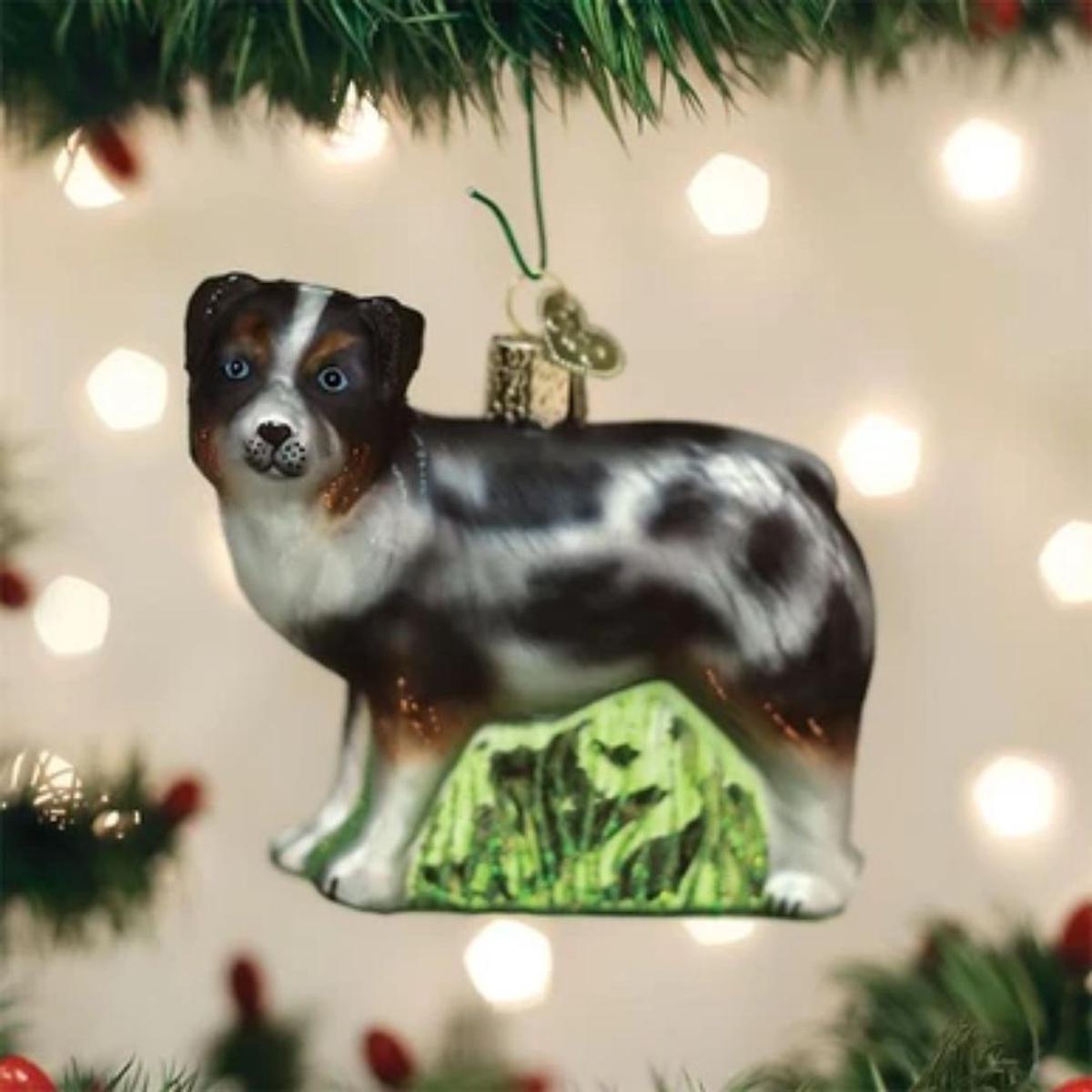 Old World Christmas - Australian Shepherd Ornament