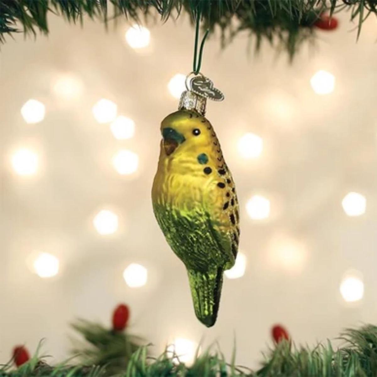 Old World Christmas - Miniature Parakeet Ornament