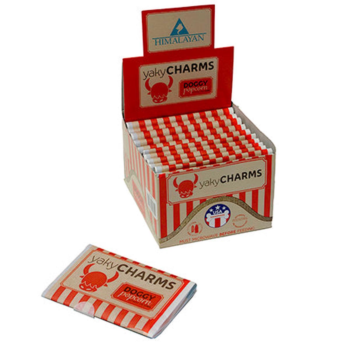 12-Pack Himalayan Yaky Charms Dog Treat Dog Popcorn Made in USA - 9 oz