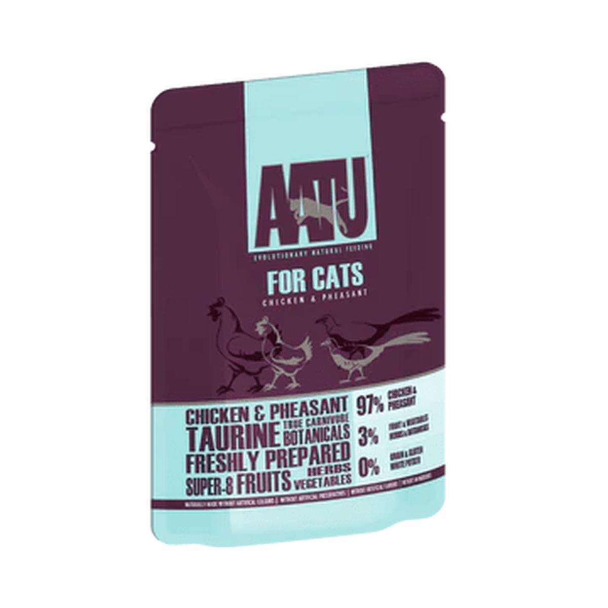 AATU Chicken & Pheasant Wet Cat Food 85g