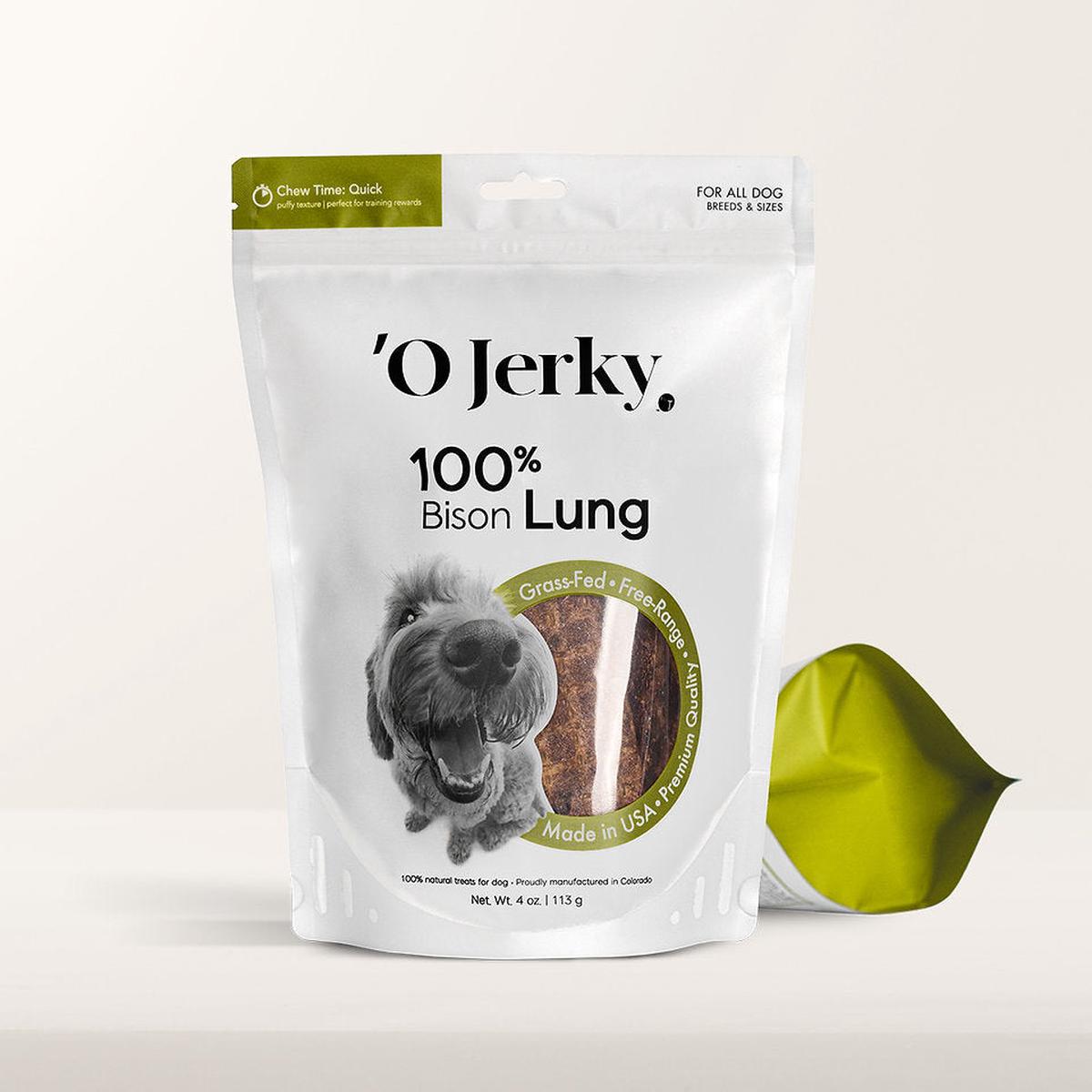 'O Jerky 100% Bison Lung