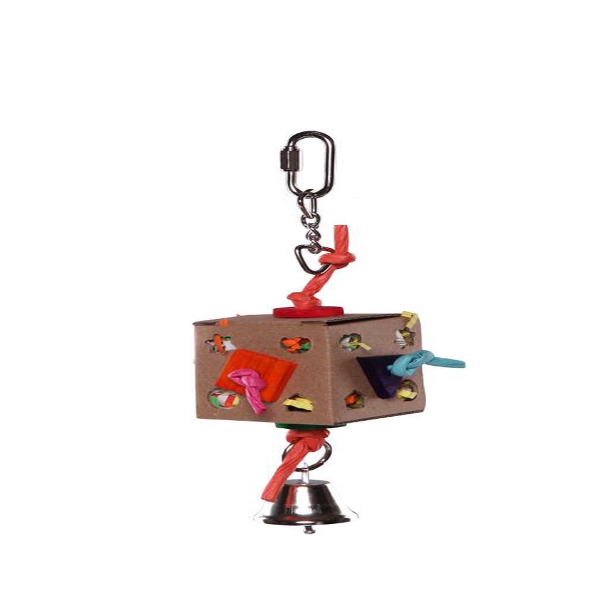 Kazoo Bird Toy Cardboard Activity Box With Bell