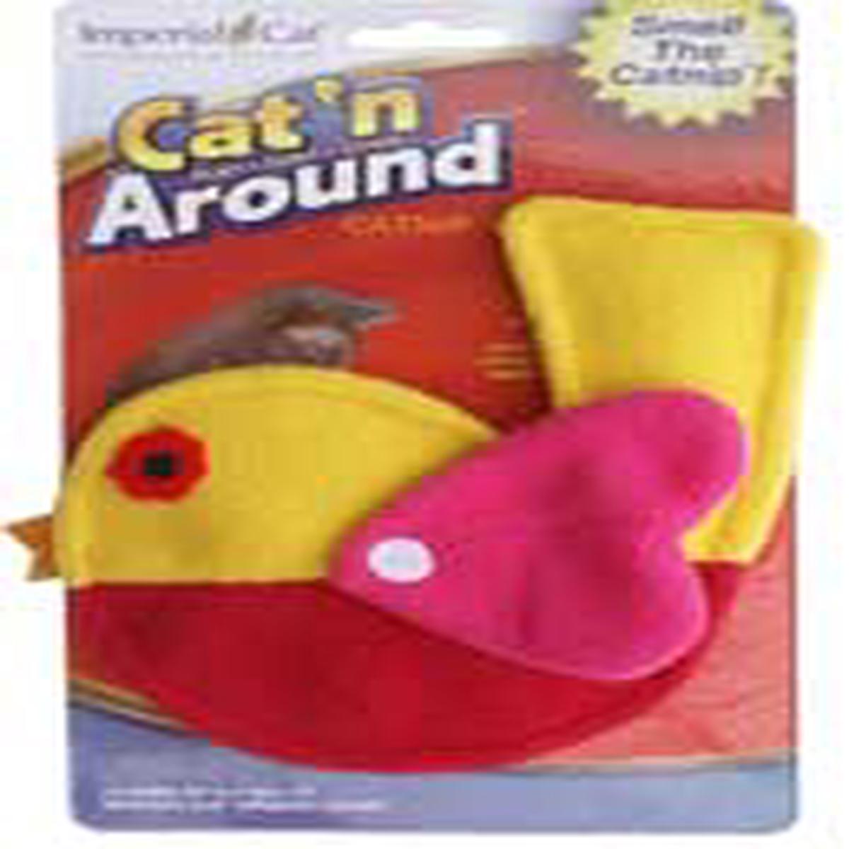 Imperial Cat Cat'n Around Fleece Catnip Bird