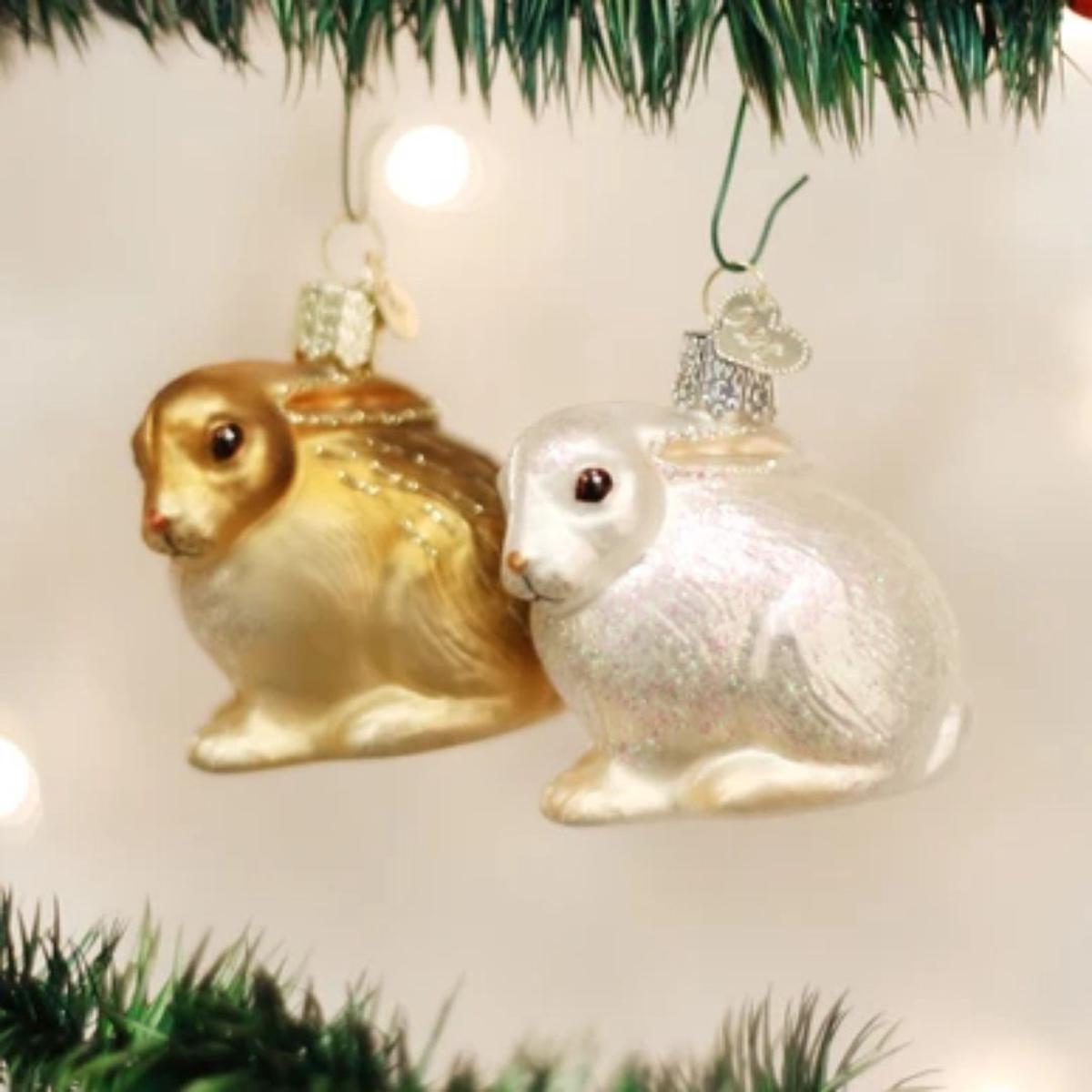 Old World Christmas - Cottontail Bunny Ornament
