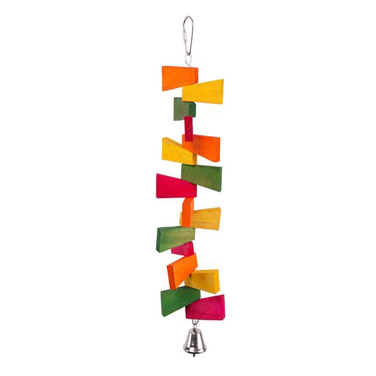 Kazoo Bird Toy Zig Zag Chips & Bell Medium