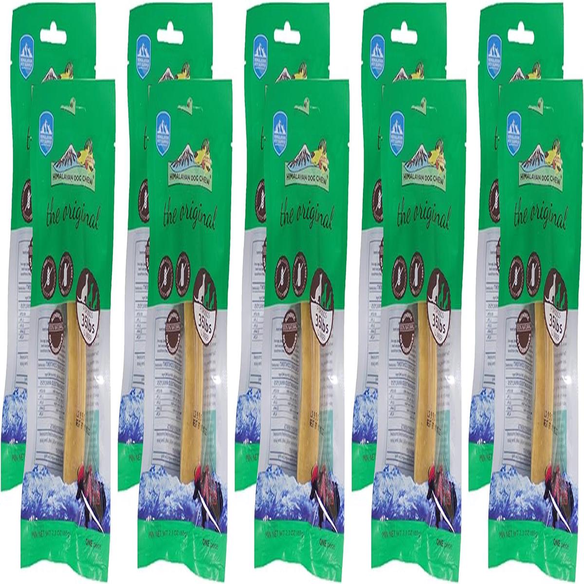 (10 Pack) Himalayan Dog Chew, Medium, 2.3 Ounces each