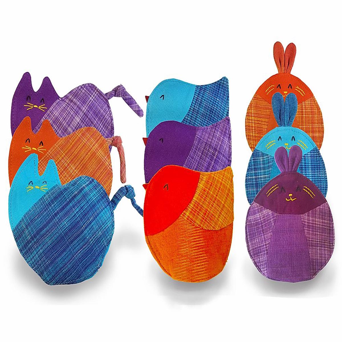 Goli Nip Naps Pockets Birdie Rabbit or Cat Assorted Colors